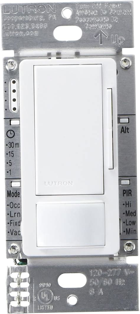 lutron ms  wh occupancyvacancy dimmer sensor dimmer switches amazon canada