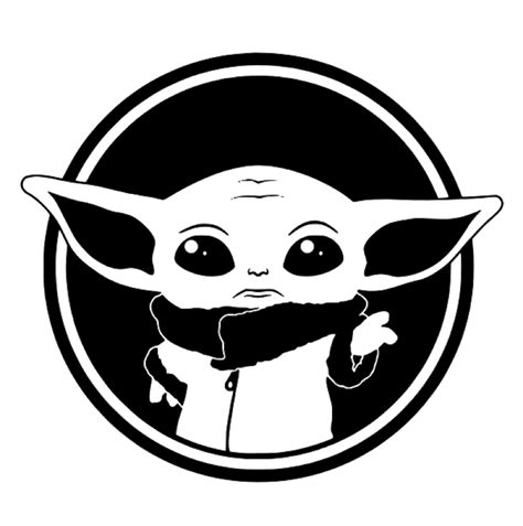 Bebé Yoda Svg Png 82 Paquete De Imágenes Star Wars Colección Etsy