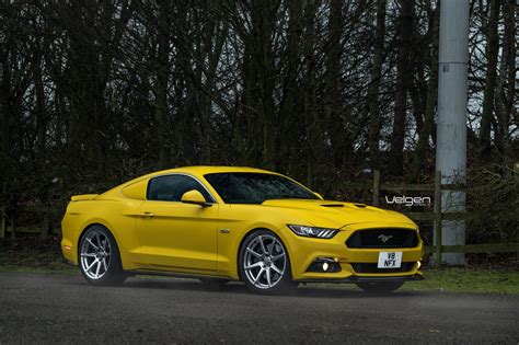 yellow ford mustang   style  custom accessories caridcom