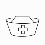 Clipart Hat Nursing Nurse Cap Transparent Coloring Template Clip Cartoon Tools Pages Sketch Icons Templates Webstockreview sketch template