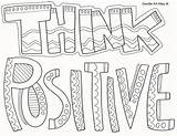 Coloring Pages Words Printable Quotes Motivational Attitude Gratitude Positive Sayings Thinking Inspirational Adult Encouraging Color Think Inspiring Print Fun Religious sketch template