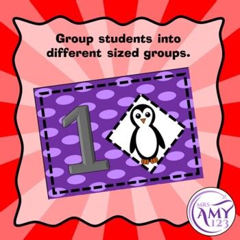 grouping cards easily group students   amy tpt
