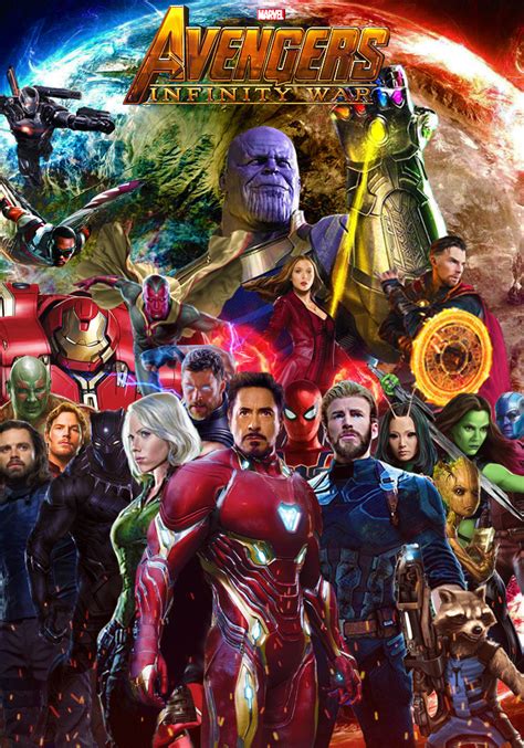 Avengers Infinity War Revised Posterspy