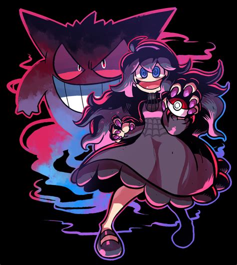 Hex Maniac And Gengar Pokemon And 2 More Drawn By Rariatto Ganguri