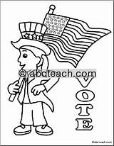 Election Coloring Pages Process Kids Drawing Kindergarten Ballot Studies President Student Social Related Posts Getdrawings Printcolorcraft sketch template