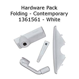 andersen casement window  series hardware pack folding contemporary white