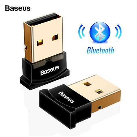 baseus usb bluetooth adapter dongle  computer pc ps mouse aux audio bluetooth
