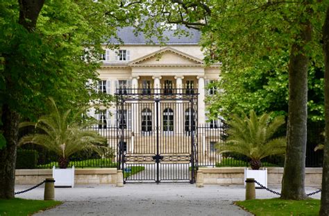 modern postcard travel blog  exquisite setting  mansion  chateau margaux