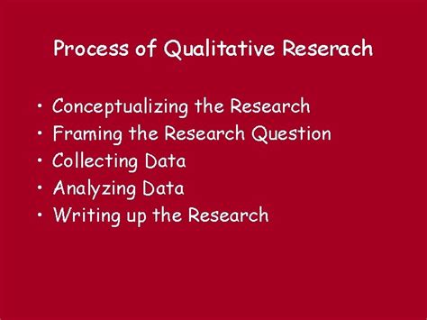 chapter  qualitative research characteristics  qualitative research