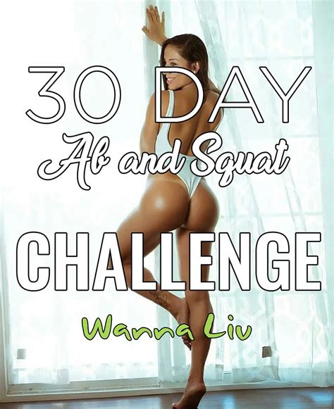 day ab  squat challenge     wanna liv