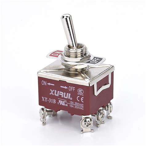 tpst  pole single throw     toggle switch  mm connection faston buy