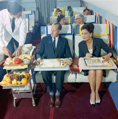 First Class Seat Of Swiss Airline 1960s Flying First Class First