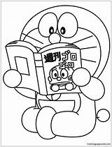 Doraemon ドラえもん Coloringpagesonly sketch template