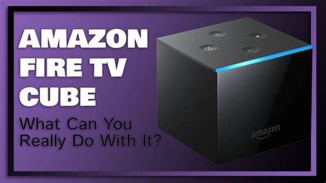 Amazon Fire Tv Cube Home Theatre And Smart Home Control Youtube