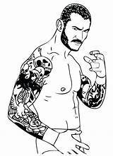 Wwe Coloring Pages Belt Belts Getcolorings Printable Heavyweight Championship sketch template