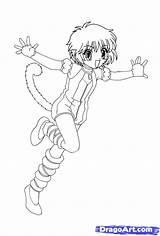 Mew Coloring Pages Draw Kiki Tokyo Girls Choose Board Sheets Anime Pudding Step sketch template