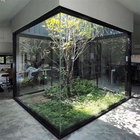 people  incorporate atriums   designs brings    nature