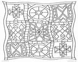 Quilt Coloring Pages Patterns Pattern Color Getcolorings Print Getdrawings sketch template