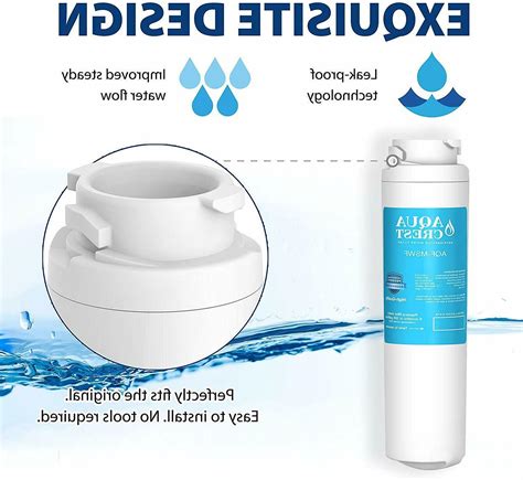 Aqua Crest Refrigerator Water Filter Aqf Mswf For Ge