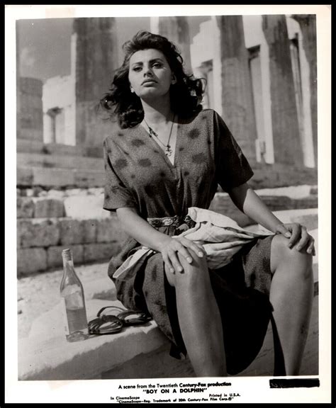 Glamorous Italian Beauty Sophia Loren Orig 1957 Cheesecake Alluring