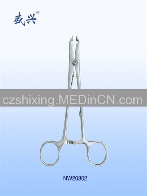 scalp clip applying forceps offered  changzhou shixing medical instrument   buying