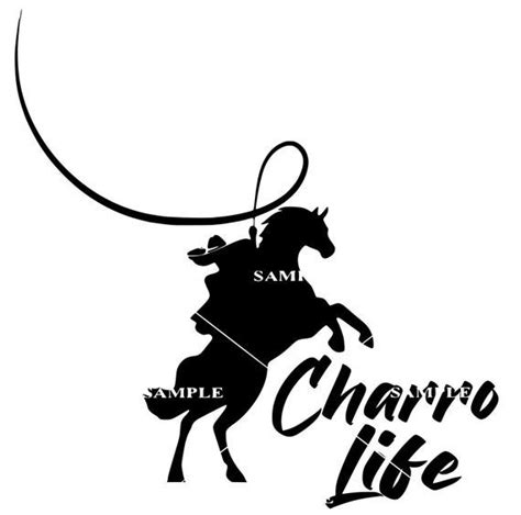 charro life svg digital file etsy digital life digital files