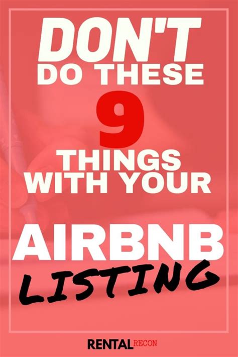 airbnb listing tips  hosts