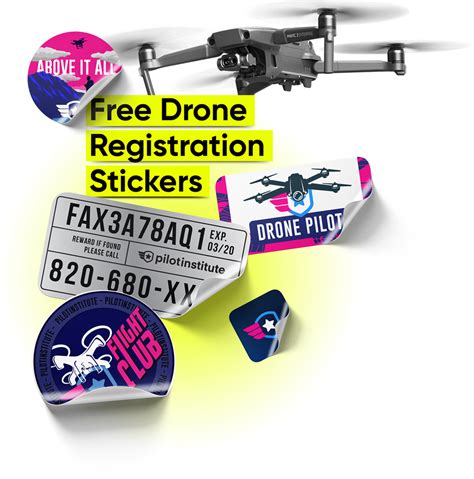 drone registration stickers canada picture  drone