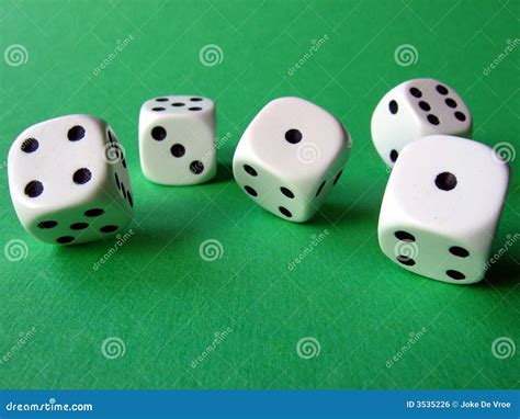 roll  dice stock photo image  white  gamble