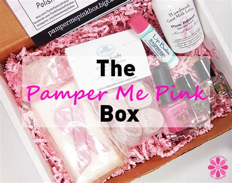 pamper  pink box review cosmetic sanctuary