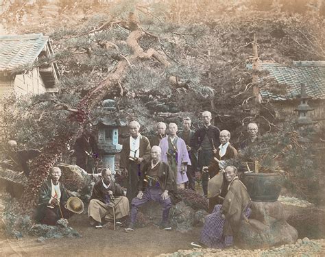 beautiful vintage color photographs of the japanese warriors captured over 150 years ago