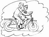 Coloring Vacation Family Summer Tandem Bicycle Two Fun Bike Riding sketch template