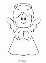 Angel Christmas Coloring Printable Pages Tree Angels Template Search Coloringpage Eu Yahoo Templates Print Results Bautizo Silueta Bautizos Comunion Crafts sketch template