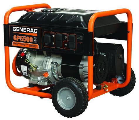 generac gp generator reviews including performance features portable generator portable