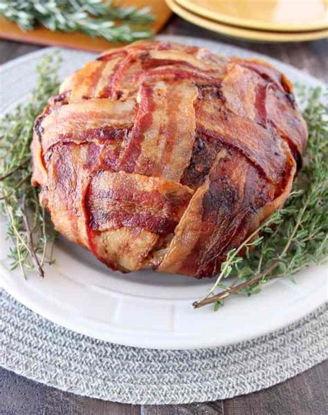 bacon wrapped meatloaf recipe whitneybondcom