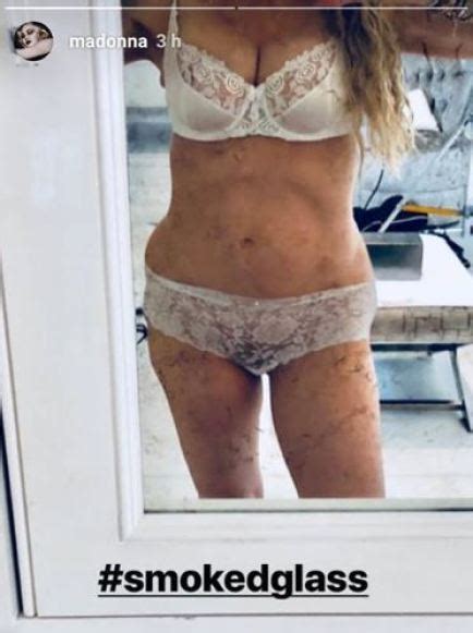madonna s underwear selfie is a celebration of body