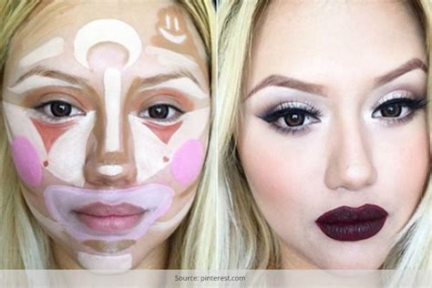 70s makeup tutorial for clown contouring now unveiled
