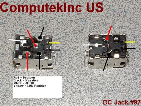 wiring diagram hp laptop dc power jack pinout