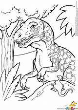 Dinosaurus Rex Kleurplaat Kleurplaten Downloaden sketch template