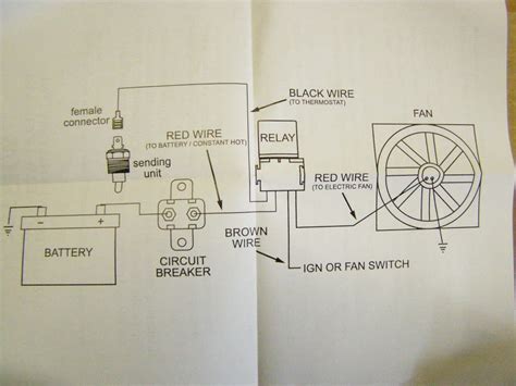 fan wiring diagram car