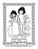 Jungle Book Mowgli Coloring Pages Printable Shanti Girl Disney Tweet Adult Colouring sketch template