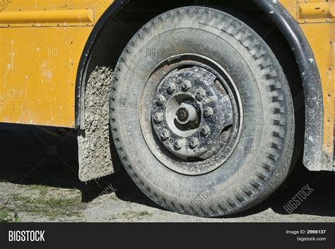school bus wheel image photo  trial bigstock