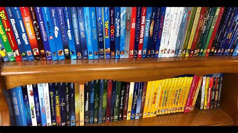 My Complete Disney Pixar Blu Ray Collection May 2018 Update Youtube
