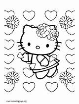 Coloring Hello Valentines Crafter sketch template