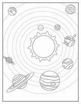 Planets Adults sketch template