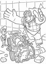 Ralph Wreck Felix Coloring Pages Kids Fun sketch template
