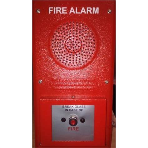 manual fire alarm system application factory   price  indore