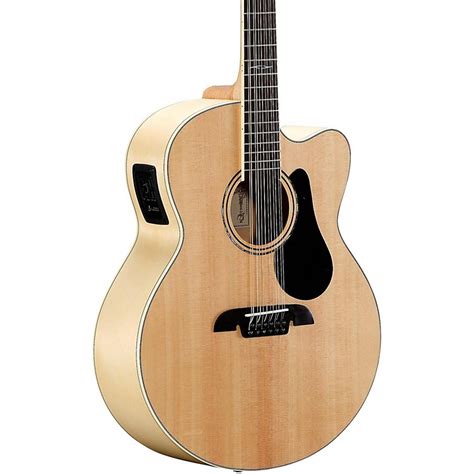 Alvarez Aj80ce 12 12 String Jumbo Acoustic Electric Guitar