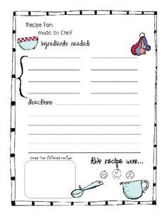 printable recipe page template recipe book diy recipe cards