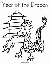 Dragon Year Coloring Worksheet Pages Dragons Happy Sheet Handwriting Chinese Fire Noodle Worksheets Twisty Twistynoodle Favorites Login Add Built California sketch template